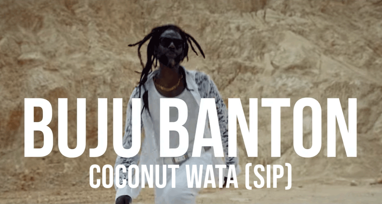 Video: Buju Banton - Coconut Wata (Sip) [Gargamel Music]