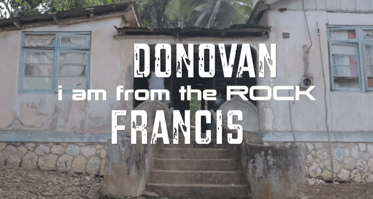 Video: Donovan Francis - I Am From The Rock [Vibrant Music Productions]