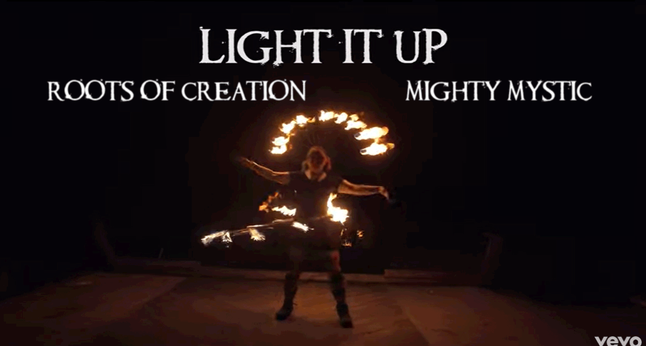 Video: Roots Of Creation ft. Mighty Mystic - Light It Up [Bombshelter Records]