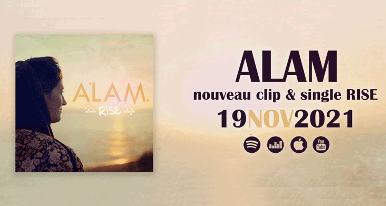 ALAM unveils a new luminous and melodious track “RISE”