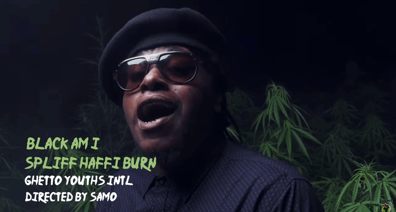 Video: Black Am I - Spliff Haffi Burn [Ghetto Youths International]