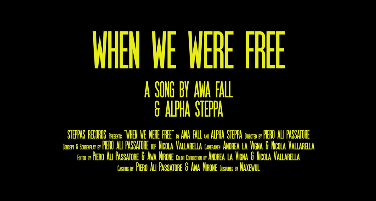 Video: Awa Fall x Alpha Steppa - When We Were Free [Steppas Records]