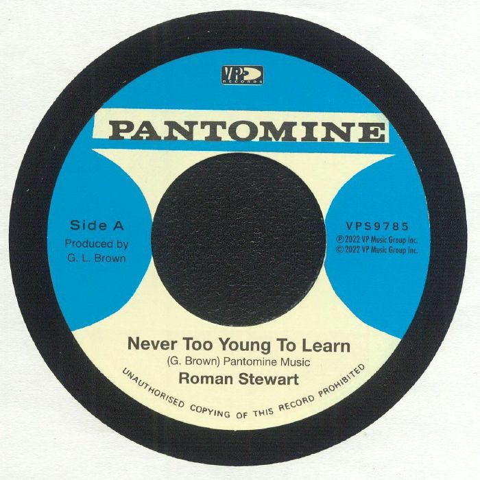 Roman Stewart / Big Youth - Never Too Young To Learn