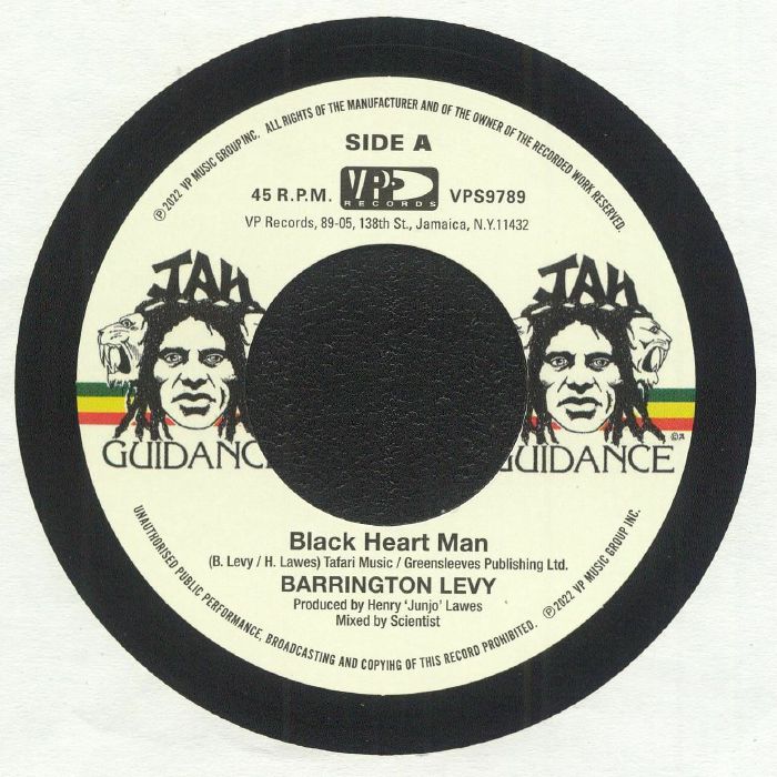 Barrington Levy / Roots Radics - Black Heart Man