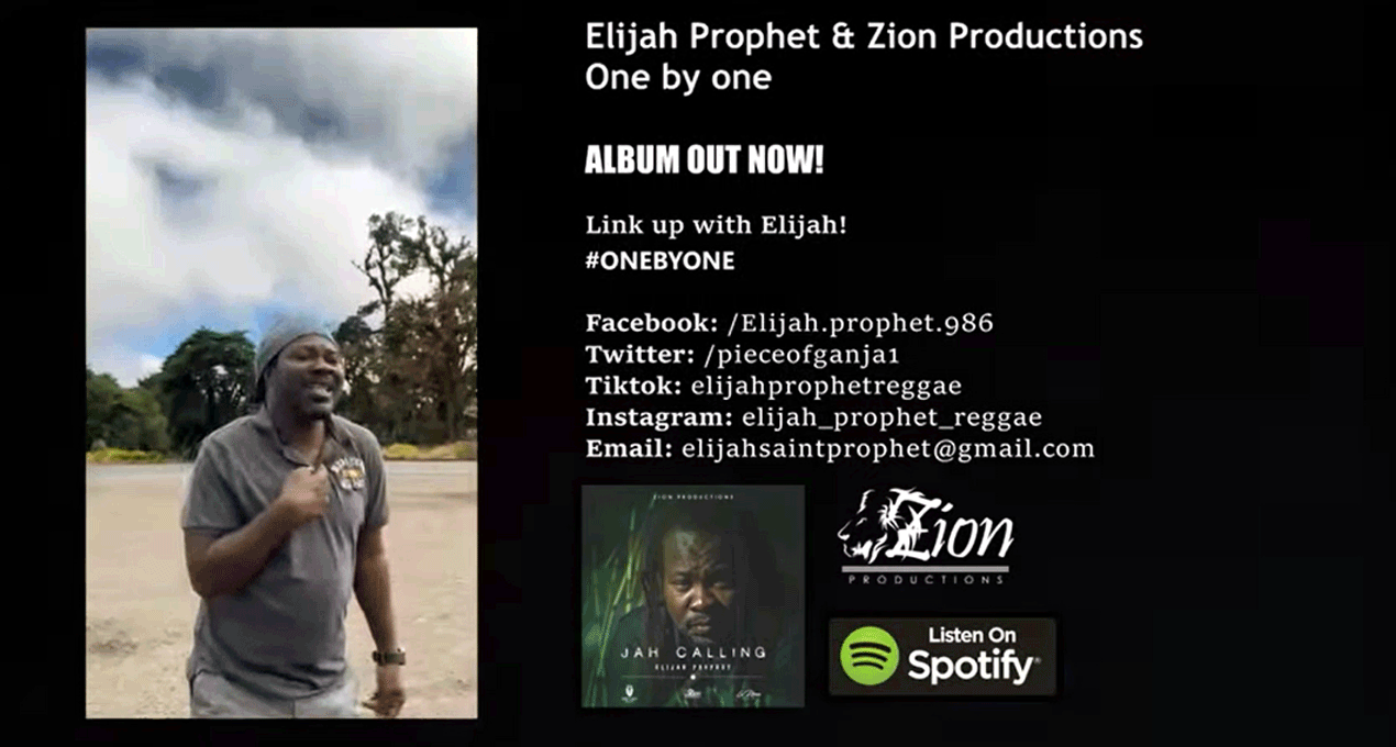 Video: Elijah Prophet - One by One [Zion Productions]