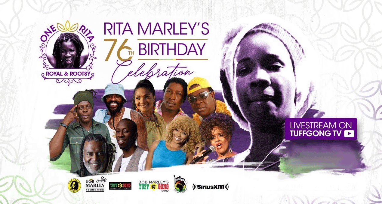 Video: Rita Marley 76th Birthday Celebration: One Rita Royal and Rootsy