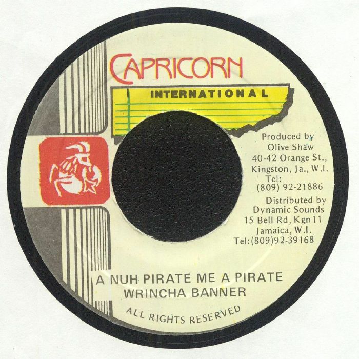 Wrincha Banner - A Nuh Pirate Me A Pirate