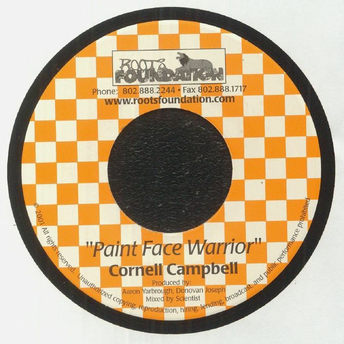 Cornell Campbell - Paint Face Warrior