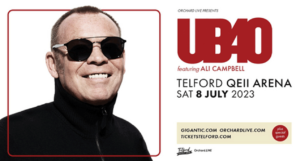 UB40 ft Ali Campbell Saturday headliners at Telford Concert Series