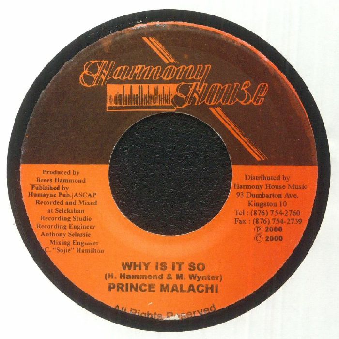 Prince Malachi - Why Is It So