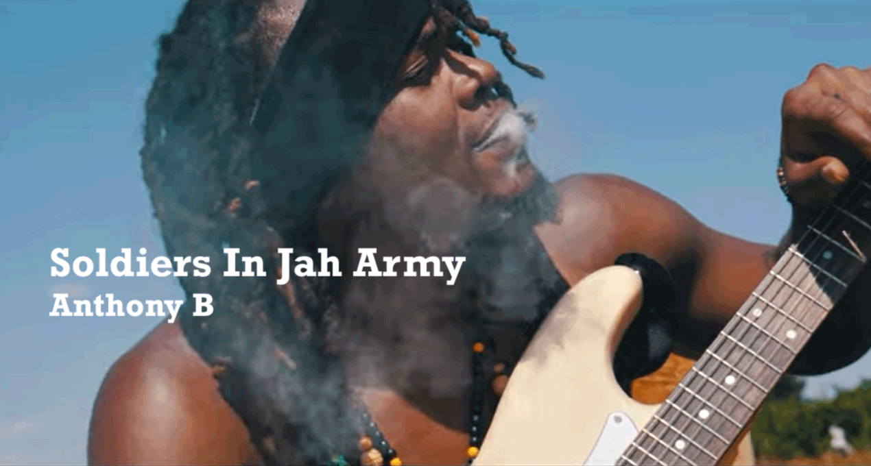 Video: Anthony B - Soldiers In Jah Army [Morelove Music]