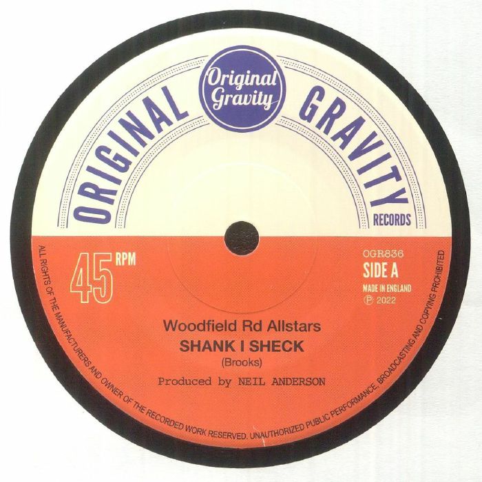 Woodfield Rd Allstars / Prince Deadly - Shank I Sheck