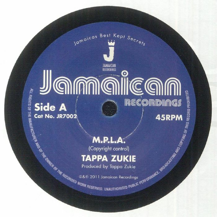 Tappa Zukie - MPLA
