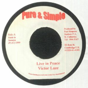 Victor Laze - Live In Peace