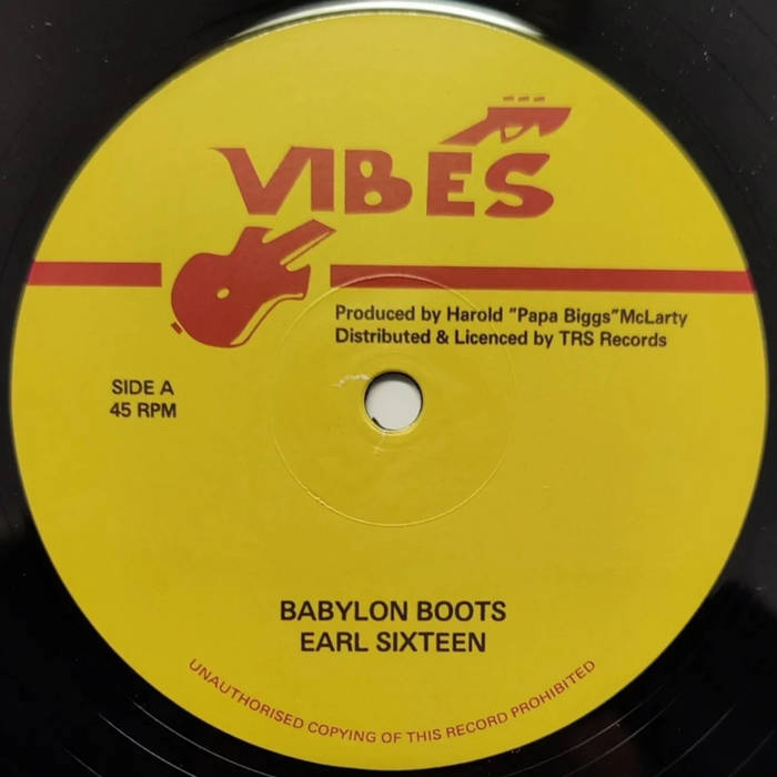 TRS Records - EARL SIXTEEN - Babylon Boots