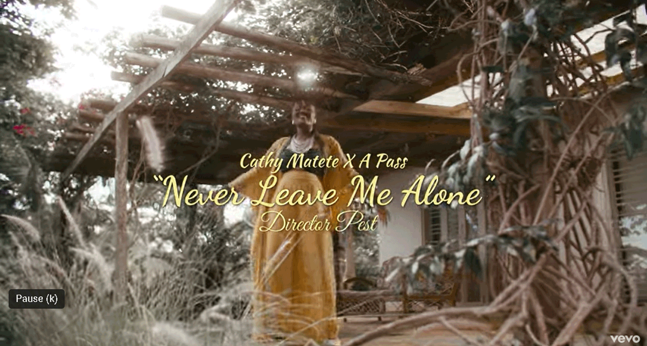 Video: Cathy Matete x A Pass - Never Leave Me Alone [Cyclone Music Group / J-Vibe Productions]