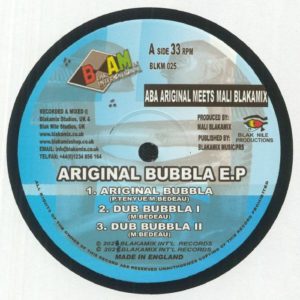 Aba Ariginal Meets Mali Blakamix - Ariginal Bubbla EP