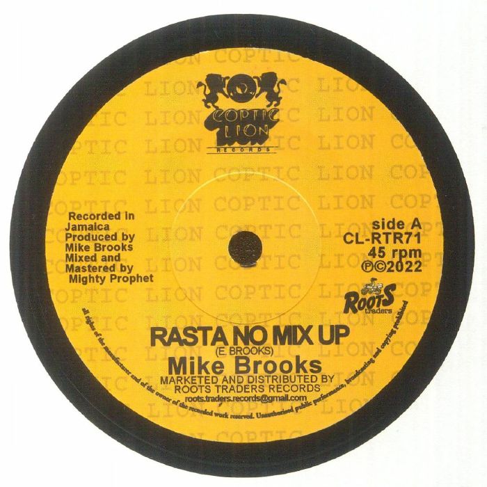 Mike Brooks - Rasta No Mix Up