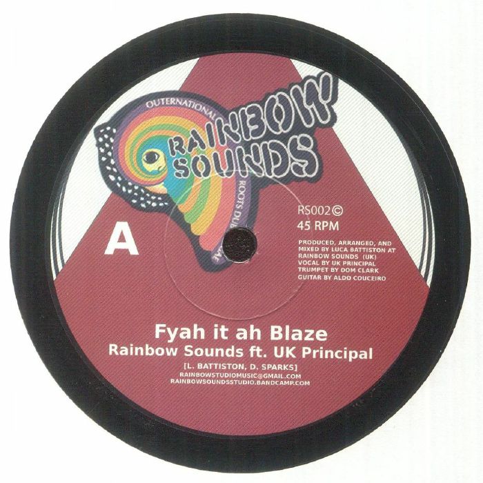 Rainbow Sounds / Uk Principal - Fyah It A Blaze