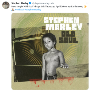 Stephen Marley New Single “Old Soul” drops this Thursday, April 20 on his Earthstrong