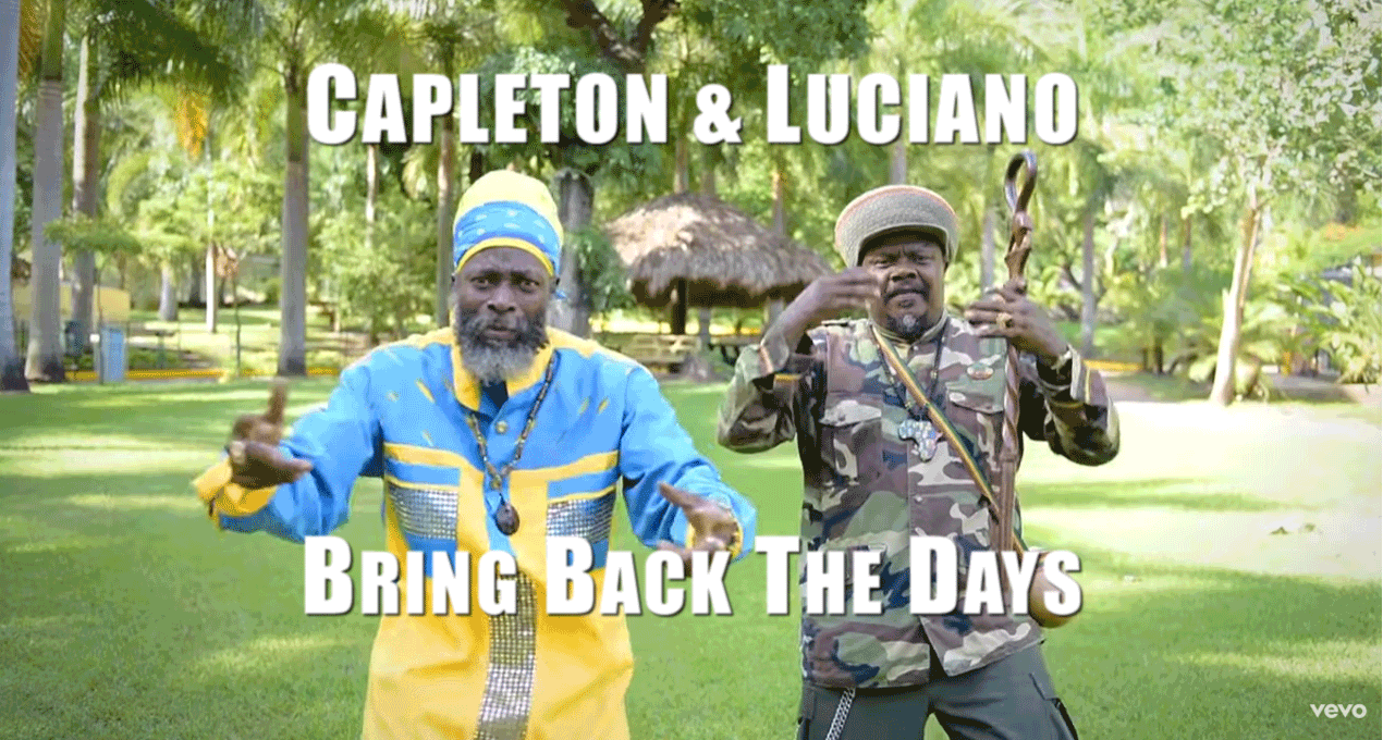 Video: Capleton x Luciano - Bring Back Those Days [Golden Quest Empire]