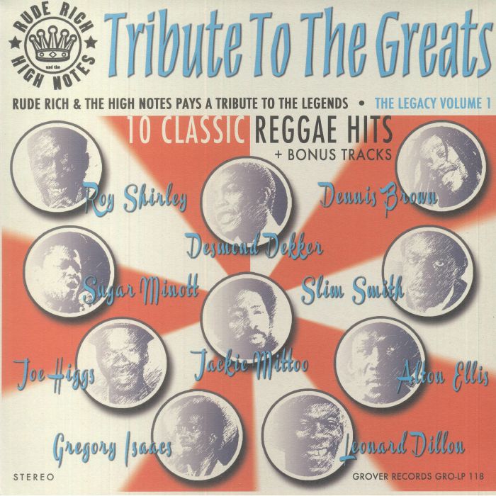 Rudy Rich & The High Notes - Tribute To The Greats