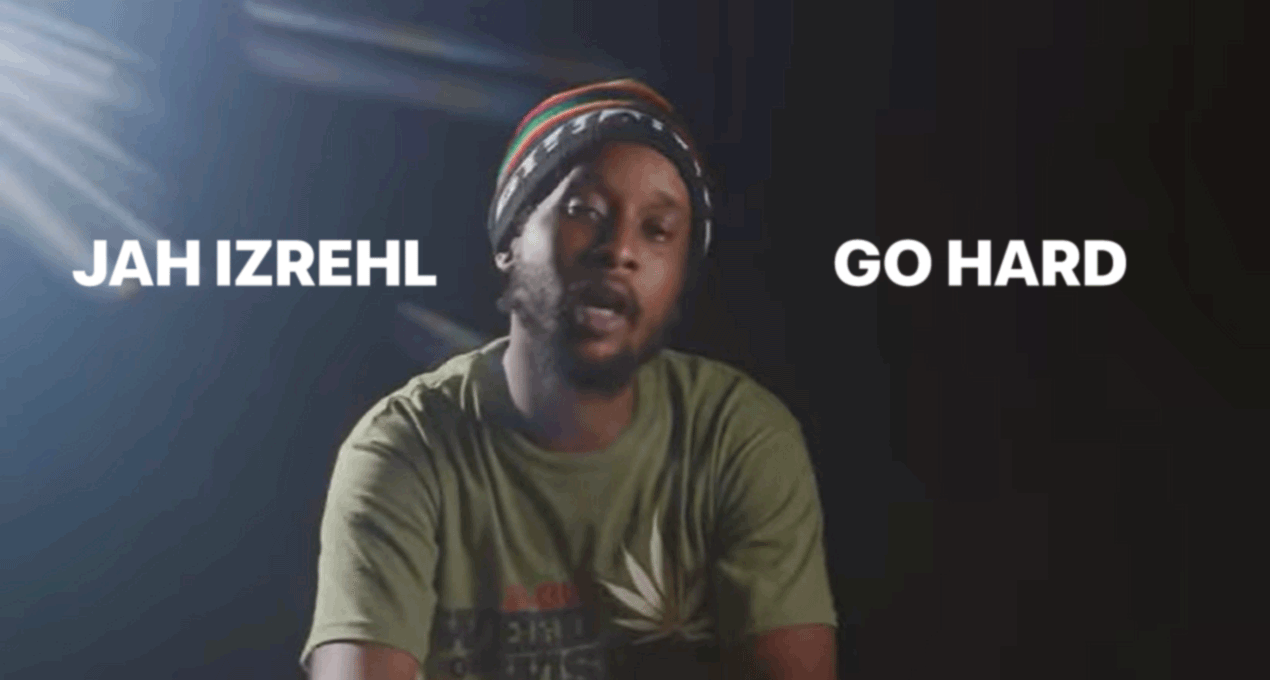 Video: Jah Izrehl - Go Hard [Lenky Di Pro / Bulpus]