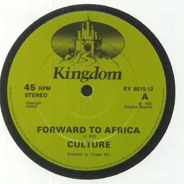 Culture / Revolutionaries - Forward To Africa (warehouse find)