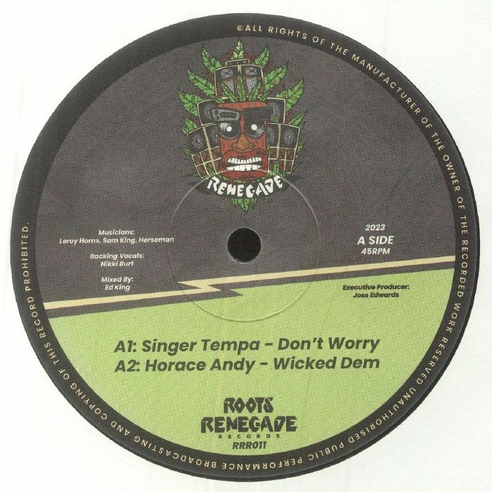 Horace Andy / Noel Ellis / Singer Tempa - Don't Worry