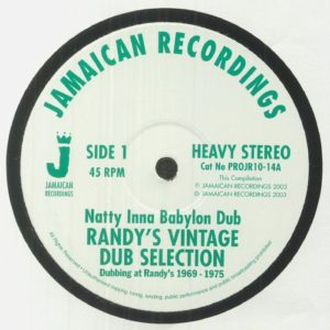 Randy's Vintage Dub Selection - Natty Inna Babylon Dub