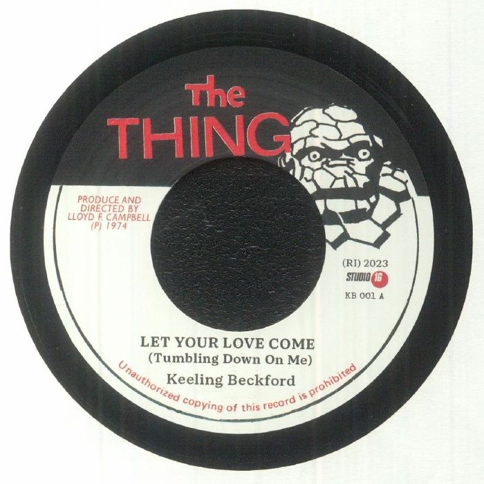 Keeling Beckford / The Thing Music Company - Let Your Love Come Tumbling Down On Me