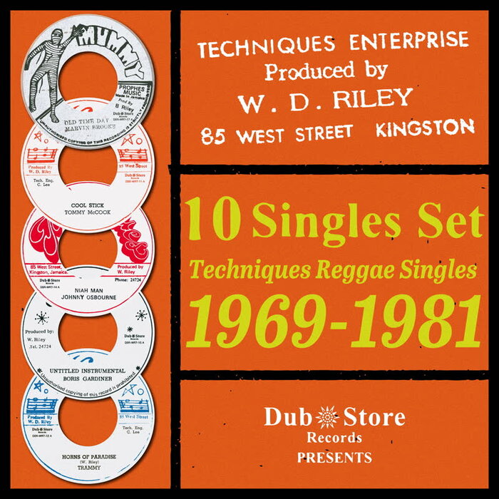 Various - Techniques Reggae Singles 2: 1969-1981 - 10 Singles Set
