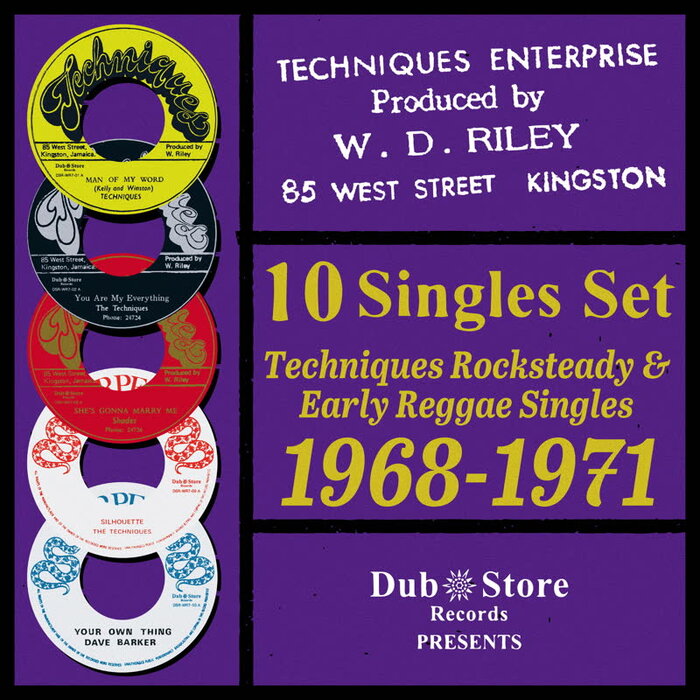 Various - Techniques Rocksteady & Early Reggae Singles 1: 1968-1971 - 10 Singles Set