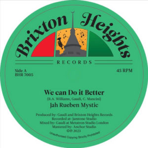 Jah Rueben Mystic - We Can Do it Better / We Can DUB it Better
