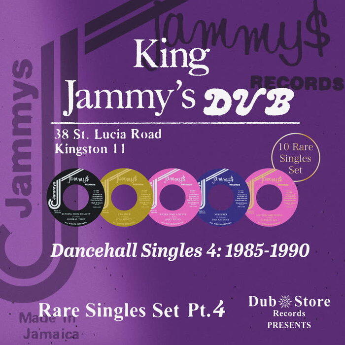 Various - Dancehall Singles 4: 1985-1990 - 10 Singles Set