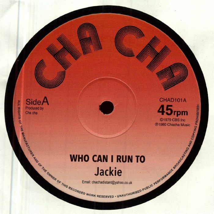 Jackie / Earth & Stone - Who Can I Run To?