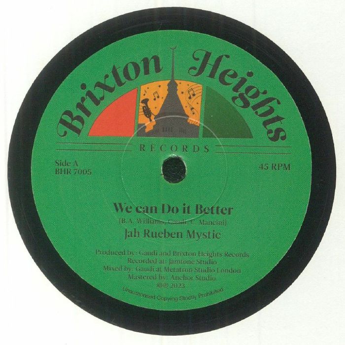 Jah Rueben Mystic / Gaudi - We Can Do It Better