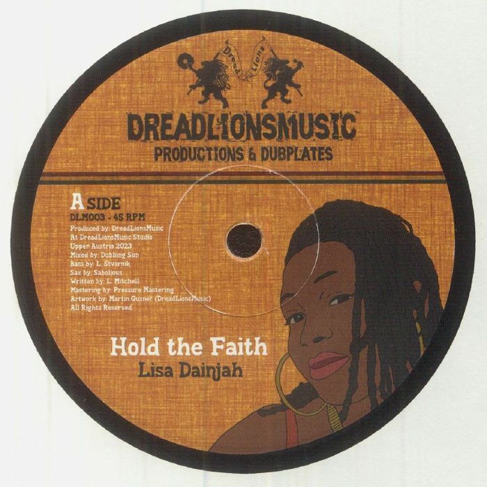 Lisa Dainjah / Dreadlionsmusic - Hold The Faith