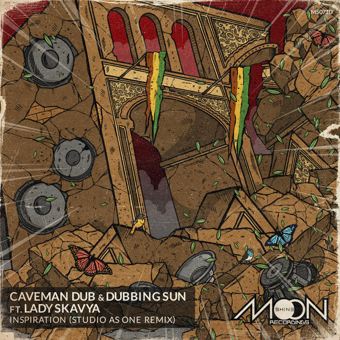 Caveman Dub / Dubbing Sun Feat Lady Skavya - Inspiration (Studio AS One Remix)