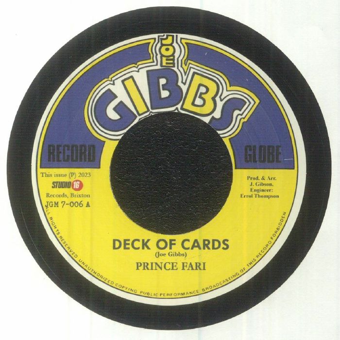 Prince Far I - Deck Of Cards (reissue)