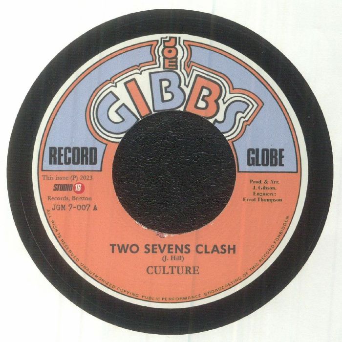 Culture / The Mighty Two - Two Sevens Clash (reissue)