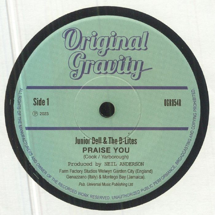 Junior Dell & The D Lites / Woodfield Rd Allstars - Praise You (reissue)