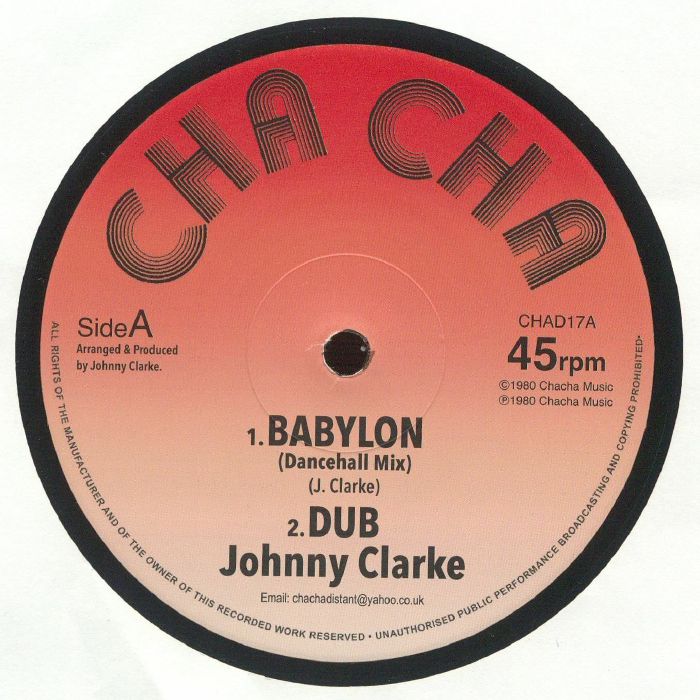 Johnny Clarke / Earth & Stone - Babylon