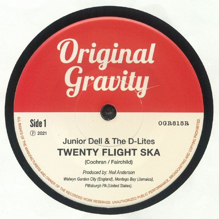 Junior Dell & The D Lites - Twenty Flight Ska (reissue)