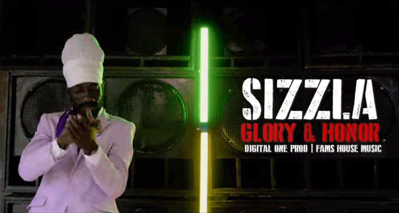 Video: Sizzla - Glory & Honor [Digital One Production]
